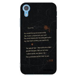 Átlátszó szilikon tok az alábbi mobiltelefonokra Apple iPhone XR - POET