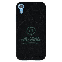 Átlátszó szilikon tok az alábbi mobiltelefonokra Apple iPhone XR - LEFT A MARK