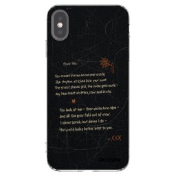 Átlátszó szilikon tok az alábbi mobiltelefonokra Apple iPhone XS Max - POET