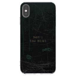 Átlátszó szilikon tok az alábbi mobiltelefonokra Apple iPhone XS Max - DON´T TAG