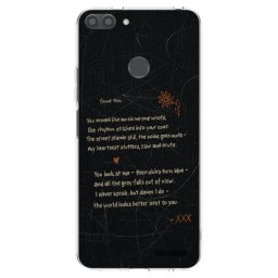 Átlátszó szilikon tok az alábbi mobiltelefonokra Huawei P Smart - POET