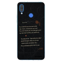 Átlátszó szilikon tok az alábbi mobiltelefonokra Huawei Nova 3 - POET