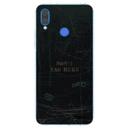 Átlátszó szilikon tok az alábbi mobiltelefonokra Huawei Nova 3i - DON´T TAG