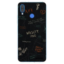 Átlátszó szilikon tok az alábbi mobiltelefonokra Huawei Nova 3i - CONFESSION