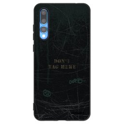 Fekete szilikon tok az alábbi mobiltelefonokra Huawei P20 Pro - DON´T TAG