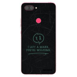 Átlátszó szilikon tok az alábbi mobiltelefonokra Xiaomi Mi 8 Lite - LEFT A MARK