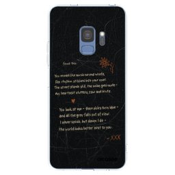 Átlátszó szilikon tok az alábbi mobiltelefonokra Samsung Galaxy S9 G960F - POET