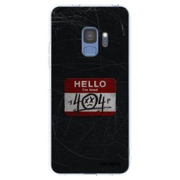 Átlátszó szilikon tok az alábbi mobiltelefonokra Samsung Galaxy S9 G960F - HELLO 404