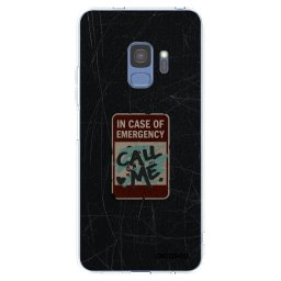 Átlátszó szilikon tok az alábbi mobiltelefonokra Samsung Galaxy S9 G960F - EMERGENCY
