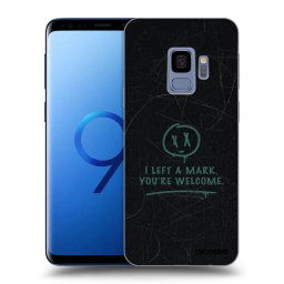 Fekete szilikon tok az alábbi mobiltelefonokra Samsung Galaxy S9 G960F - LEFT A MARK