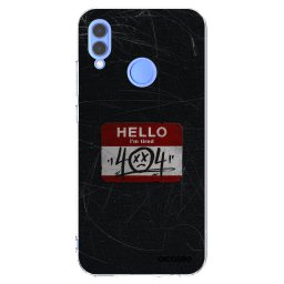 Átlátszó szilikon tok az alábbi mobiltelefonokra Huawei P Smart 2019 - HELLO 404