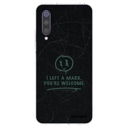 Átlátszó szilikon tok az alábbi mobiltelefonokra Xiaomi Mi 9 - LEFT A MARK