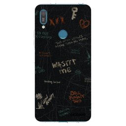 Átlátszó szilikon tok az alábbi mobiltelefonokra Huawei Y7 2019 - CONFESSION