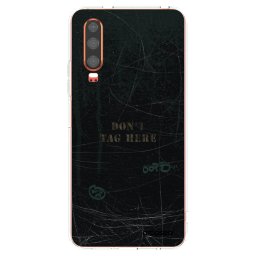 Átlátszó szilikon tok az alábbi mobiltelefonokra Huawei P30 - DON´T TAG
