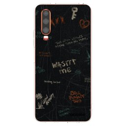 Átlátszó szilikon tok az alábbi mobiltelefonokra Huawei P30 - CONFESSION