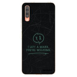 Átlátszó szilikon tok az alábbi mobiltelefonokra Samsung Galaxy A70 A705F - LEFT A MARK