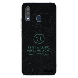 Átlátszó szilikon tok az alábbi mobiltelefonokra Samsung Galaxy A40 A405F - LEFT A MARK