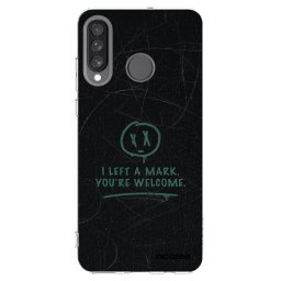 Átlátszó szilikon tok az alábbi mobiltelefonokra Huawei P30 Lite - LEFT A MARK
