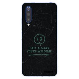 Átlátszó szilikon tok az alábbi mobiltelefonokra Xiaomi Mi 9 SE - LEFT A MARK
