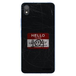 Átlátszó szilikon tok az alábbi mobiltelefonokra Xiaomi Redmi 7A - HELLO 404