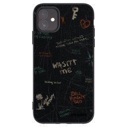 Fekete szilikon tok az alábbi mobiltelefonokra Apple iPhone 11 - CONFESSION