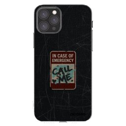 Átlátszó szilikon tok az alábbi mobiltelefonokra Apple iPhone 11 Pro - EMERGENCY