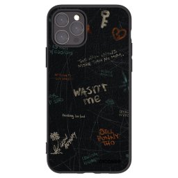 Fekete szilikon tok az alábbi mobiltelefonokra Apple iPhone 11 Pro - CONFESSION