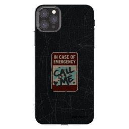 Átlátszó szilikon tok az alábbi mobiltelefonokra Apple iPhone 11 Pro Max - EMERGENCY