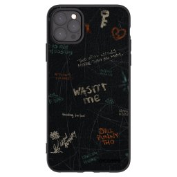 Fekete szilikon tok az alábbi mobiltelefonokra Apple iPhone 11 Pro Max - CONFESSION