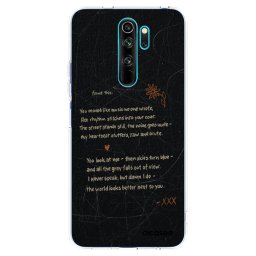Átlátszó szilikon tok az alábbi mobiltelefonokra Xiaomi Redmi Note 8 Pro - POET