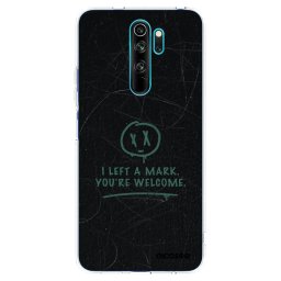 Átlátszó szilikon tok az alábbi mobiltelefonokra Xiaomi Redmi Note 8 Pro - LEFT A MARK