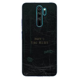 Átlátszó szilikon tok az alábbi mobiltelefonokra Xiaomi Redmi Note 8 Pro - DON´T TAG