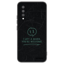 Fekete szilikon tok az alábbi mobiltelefonokra Xiaomi Mi 9 Lite - LEFT A MARK