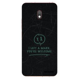 Átlátszó szilikon tok az alábbi mobiltelefonokra Xiaomi Redmi 8A - LEFT A MARK