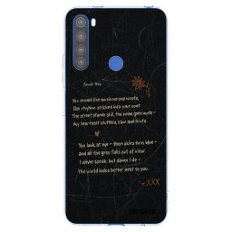 Átlátszó szilikon tok az alábbi mobiltelefonokra Xiaomi Redmi Note 8T - POET