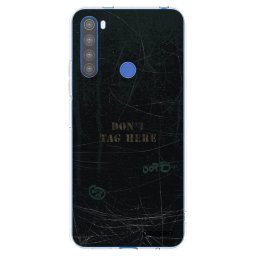 Átlátszó szilikon tok az alábbi mobiltelefonokra Xiaomi Redmi Note 8T - DON´T TAG