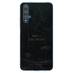 Átlátszó szilikon tok az alábbi mobiltelefonokra Huawei Nova 5T - DON´T TAG