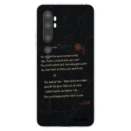 Átlátszó szilikon tok az alábbi mobiltelefonokra Xiaomi Mi Note 10 (Pro) - POET