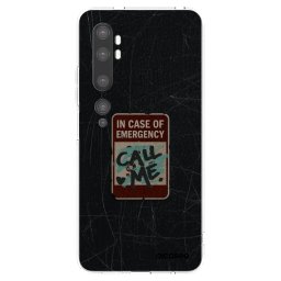 Átlátszó szilikon tok az alábbi mobiltelefonokra Xiaomi Mi Note 10 (Pro) - EMERGENCY