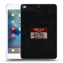Átlátszó szilikon tok az alábbi táblagépre Apple iPad mini 4 - HELLO 404