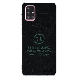 Átlátszó szilikon tok az alábbi mobiltelefonokra Samsung Galaxy A71 A715F - LEFT A MARK