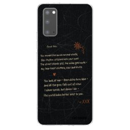 Átlátszó szilikon tok az alábbi mobiltelefonokra Samsung Galaxy S20 G980F - POET