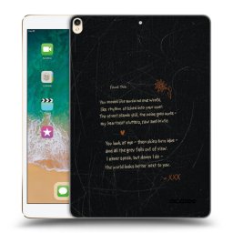 Átlátszó szilikon tok az alábbi táblagépre Apple iPad Pro 10.5" 2017 (2. gen) - POET