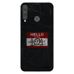 Átlátszó szilikon tok az alábbi mobiltelefonokra Huawei P40 Lite E - HELLO 404