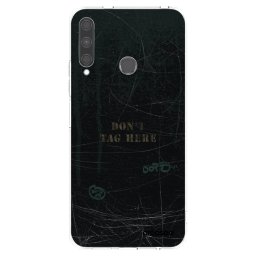 Átlátszó szilikon tok az alábbi mobiltelefonokra Huawei P40 Lite E - DON´T TAG