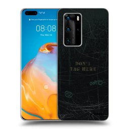 Átlátszó szilikon tok az alábbi mobiltelefonokra Huawei P40 Pro - DON´T TAG