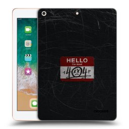 Átlátszó szilikon tok az alábbi táblagépre Apple iPad 9.7" 2018 (6. gen) - HELLO 404