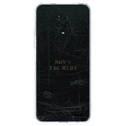 Átlátszó szilikon tok az alábbi mobiltelefonokra Xiaomi Redmi Note 9 Pro - DON´T TAG