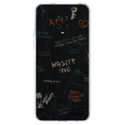 Átlátszó szilikon tok az alábbi mobiltelefonokra Xiaomi Redmi Note 9 Pro - CONFESSION