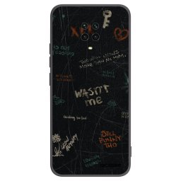 Fekete szilikon tok az alábbi mobiltelefonokra Xiaomi Redmi Note 9 Pro - CONFESSION